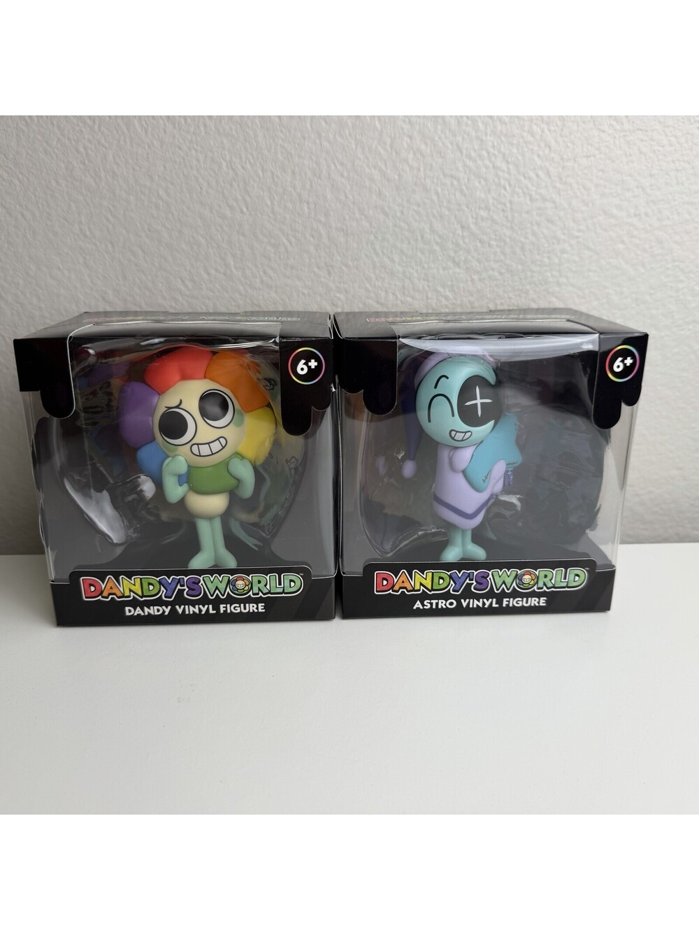 Dandy’s World Dandy Astro Vinyl Figures 2-Pack CultureFly New In Box 4.5 Inch